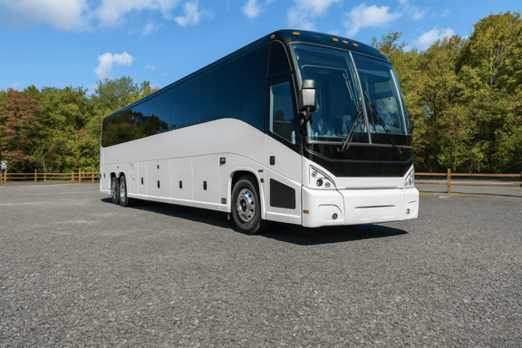 Bus Rental Company High Point 56 Passenger Charter Bus