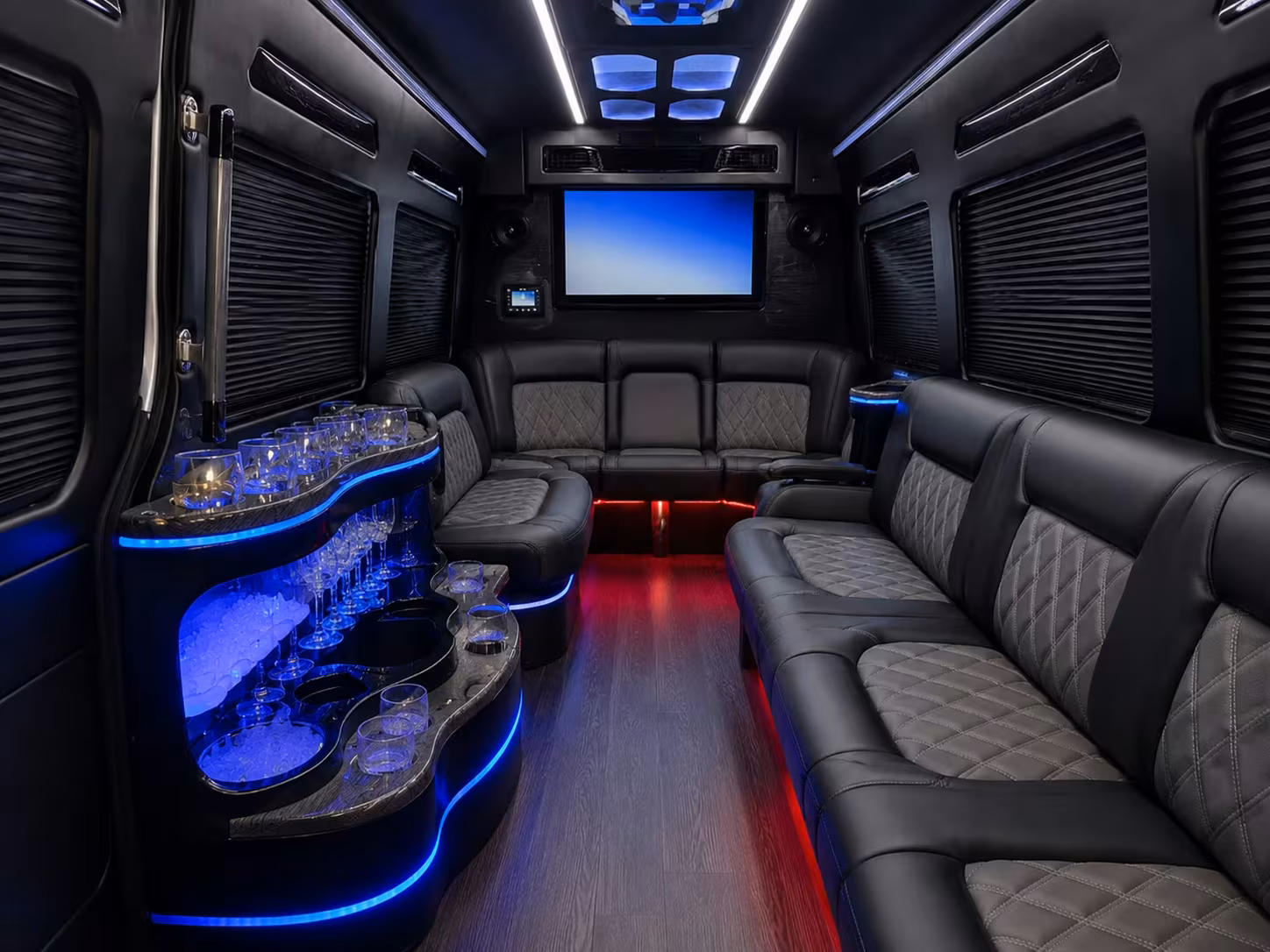 bus rental options for high point trips