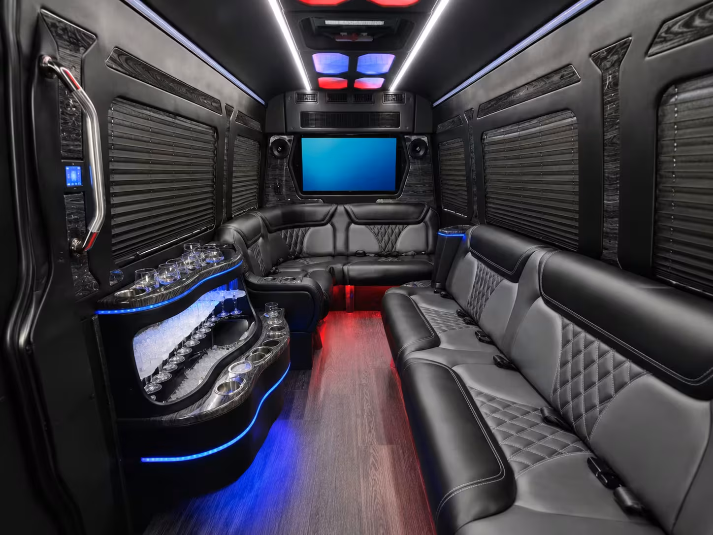 high point bus rentals to piedmont triad international airport